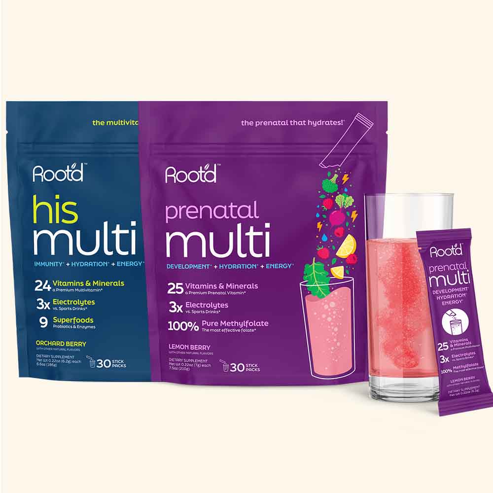 Pack Crecer Juntos - El Multivitamínico Hidratante - Para Futuros Mamás y Papás