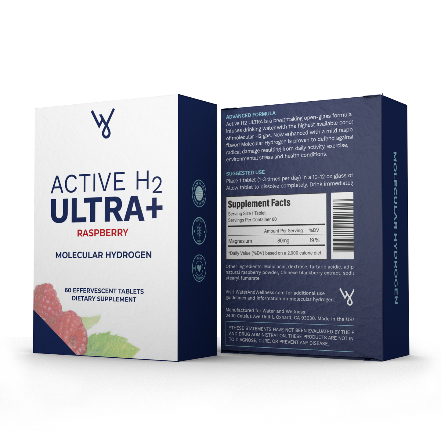 Tabletas de hidrógeno molecular Active H2 Ultra