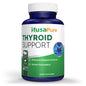 NusaPure Suplemento para el Apoyo de la Tiroides (sin OGM) 120 cápsulas, Ashwagandha, Yodo, Zinc, alga marina, Vitamina B12, L-Tirosina, Selenio, Cobre