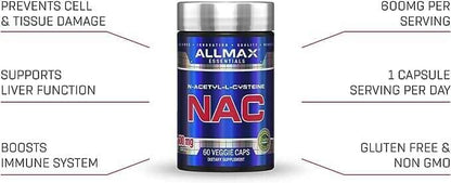 Allmax NAC (Immune Support), 60 Veggie Caps
