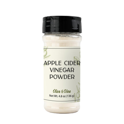 Vinagre de Sidra de Manzana en Polvo Olive & Vine – Condimento Ácido para Aderezos, Marinados y Recetas, 2.4 oz