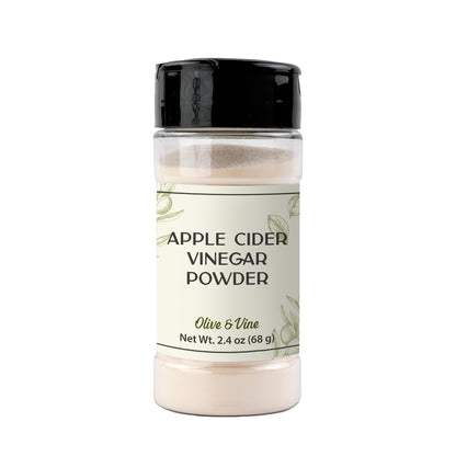 Vinagre de Sidra de Manzana en Polvo Olive & Vine – Condimento Ácido para Aderezos, Marinados y Recetas, 2.4 oz