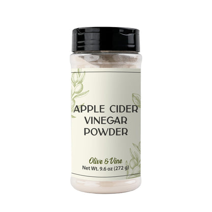 Vinagre de Sidra de Manzana en Polvo Olive & Vine – Condimento Ácido para Aderezos, Marinados y Recetas, 2.4 oz
