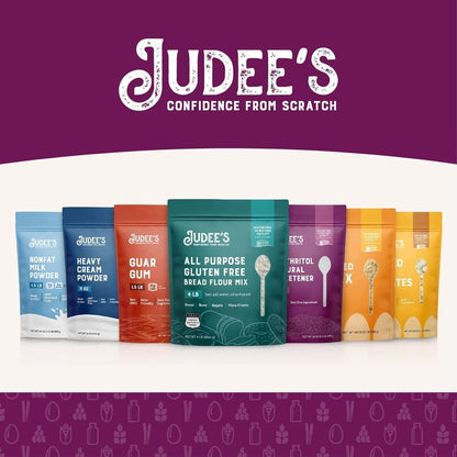 Vinagre de sidra de manzana en polvo de Judee's, 12 oz - Sin gluten y sin frutos secos - Apto para dieta cetogénica y excelente para hornear y cocinar - Añade a adobos, glaseados, aderezos secos y más