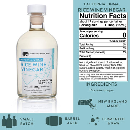 American Vinegar Works Colección de Vinagres Esenciales para la Cocina – Paquete de 4