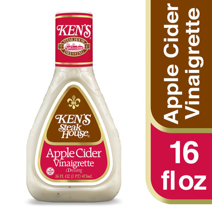 Aderezo Vinagreta de Sidra de Manzana Ken's Steak House – 16 oz