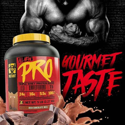 Mutant Pro Triple Whey Protein Powder, 5lbs