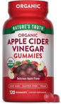 Gomitas de vinagre de sidra de manzana orgánico Nature’s Truth – Sabor a manzana, veganas, 120 unidades