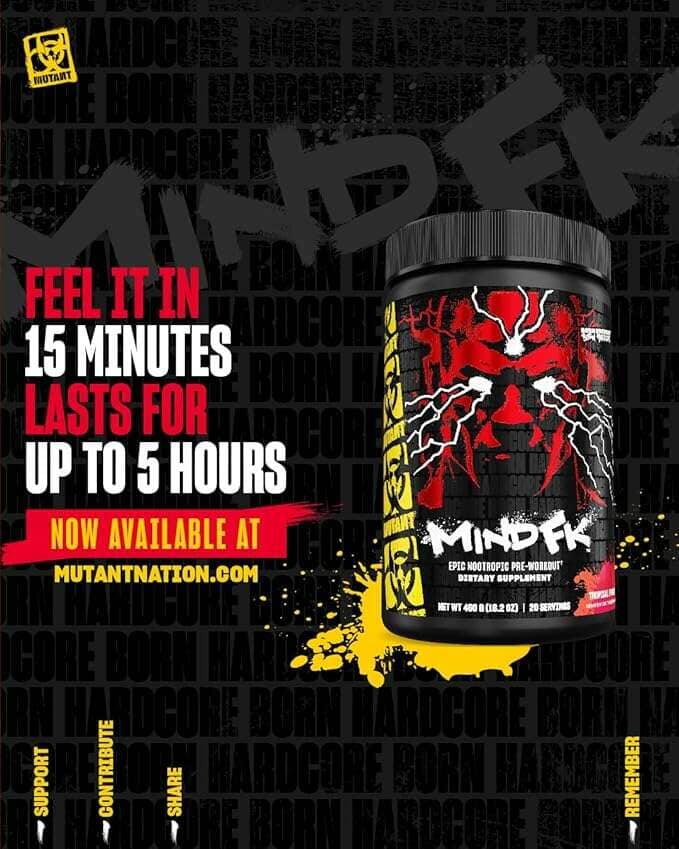 Mutant MindFK, 20 Servings