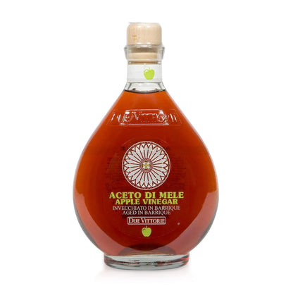Due Vittorie Italian Apple Cider Vinegar Aged in Wine Barrels – 16.9 fl oz
