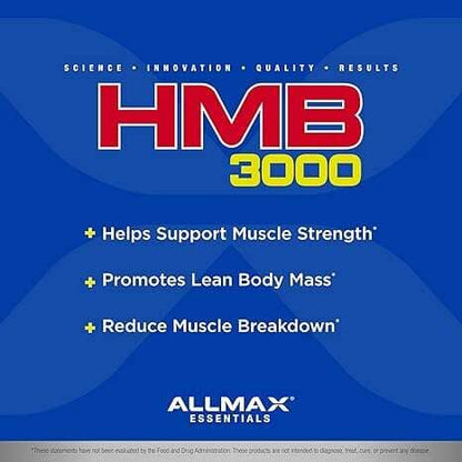 Allmax HMB 3000, 120 Veggie Caps