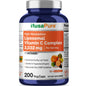 NusaPure Vitamina C Liposomal 2032mg - 200 Cápsulas Veganas, BioPerine - Ácido Ascórbico de Alta Absorción
