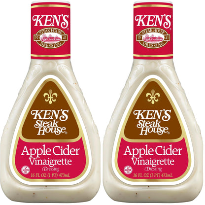 Aderezo Vinagreta de Sidra de Manzana Ken's Steak House – 16 oz