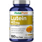 NusasPure Luteína - Apto para vegetarianos/veganos, sin OMG - 40 mg - 180 Cápsulas