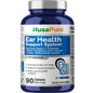 Sistema de apoyo para la salud auditiva de NusaPure – Vitamina C, vitaminas B, niacina, ácido pantoténico, calcio, colina, bioflavonoides e inositol – 90 comprimidos vegetarianos – Calidad GMP y vegano – Probado en laboratorio
