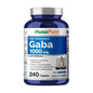 NusaPure GABA - Apto para vegetarianos/veganos, sin OMG - 1000 mg - 240 comprimidos