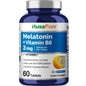 NusaPure Melatonina 3 mg 60 Comprimidos Vegetariano/Vegano, Sin OGM