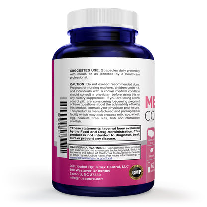 NusaPure Menopause Complex: Cohosh Negro e Ingredientes Herbales - 60 Cápsulas