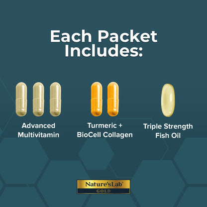 Paquete de Bienestar Supremo Gold de Nature's Lab