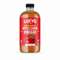 Lucy’s Organic Raw Apple Cider Vinegar with the Mother – Unfiltered, Non-GMO, 34 oz Glass Bottle