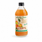Mother Earth Organic Apple Cider Vinegar With The Mother – 16 oz Glass Bottle