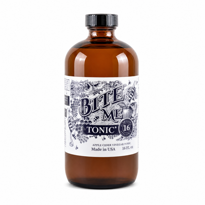 Bite Me Tónico Vinagre de Sidra de Manzana con Miel de Manuka – 16 fl oz