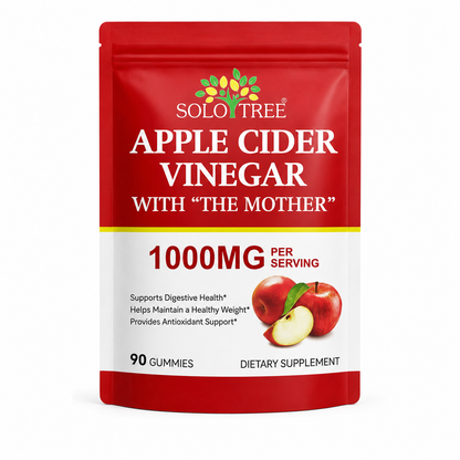Gomitas de vinagre de sidra de manzana Nifeishi con la madre – 1,000 mg, 90 unidades