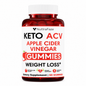 NuttraFlair Keto Apple Cider Vinegar Gummies – Sugar-Free, 1,000 mg, 60 Count