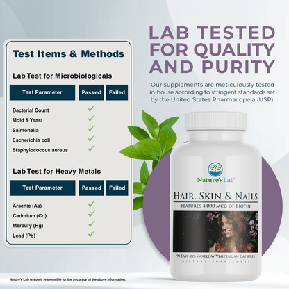 Nature's Lab Cabello, Piel y Uñas - 90 Cápsulas