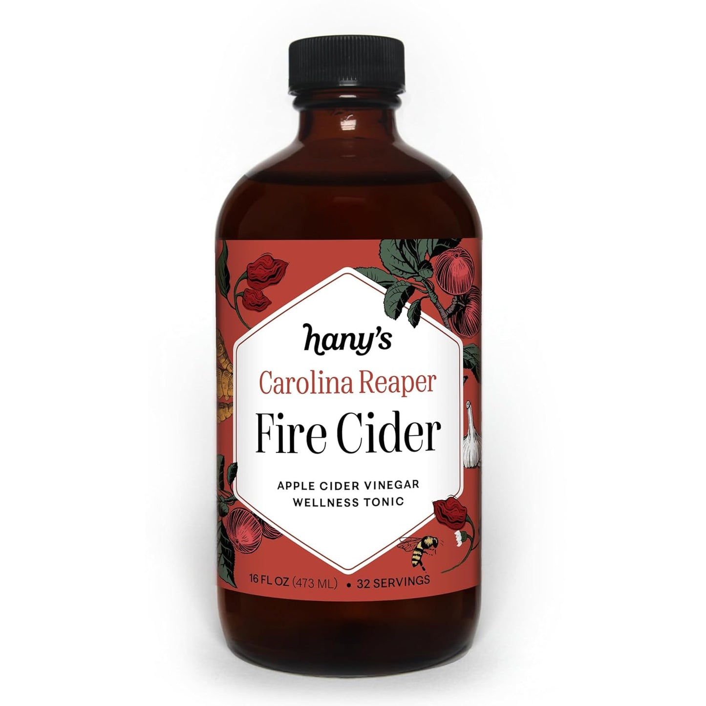 Hany’s Harvest Fire Cider – Small-Batch Apple Cider Vinegar Wellness Tonic