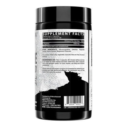 Nutrex L-Arginine 1000, 120 Caps