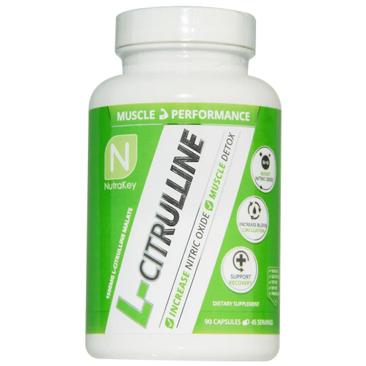 NutraKey L-Citrulline Malate 1500mg, 90 Capsules