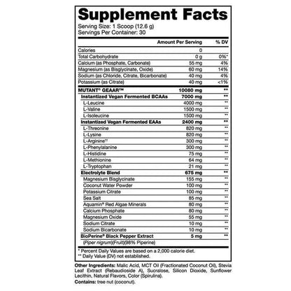 Mutant Geaar (EAA Recovery Complex), 30 servings