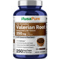 NusaPure Raíz de Valeriana Extracto 20:1, 250 mg por Cápsula Vegetal, 250 Cápsulas, Vegano, Sin OGM, Bioperine