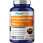 NusaPure Raíz de Zarzaparrilla Extracto 20:1 - Apto para Vegetarianos/Veganos, No OGM - 150 mg - 150 Cápsulas