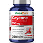 NusaPure Pimienta Cayena 150 mg por Cápsula, 350 Cápsulas Vegetales Vegano Vegetariano, Sin OGM