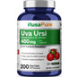NusaPure Uva Ursi Extracto 10:1, 450 mg 200 cápsulas vegetarianas (sin OMG, vegano) Gayuba