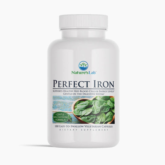 Nature's Lab Perfect Iron 25mg - 180 Cápsulas