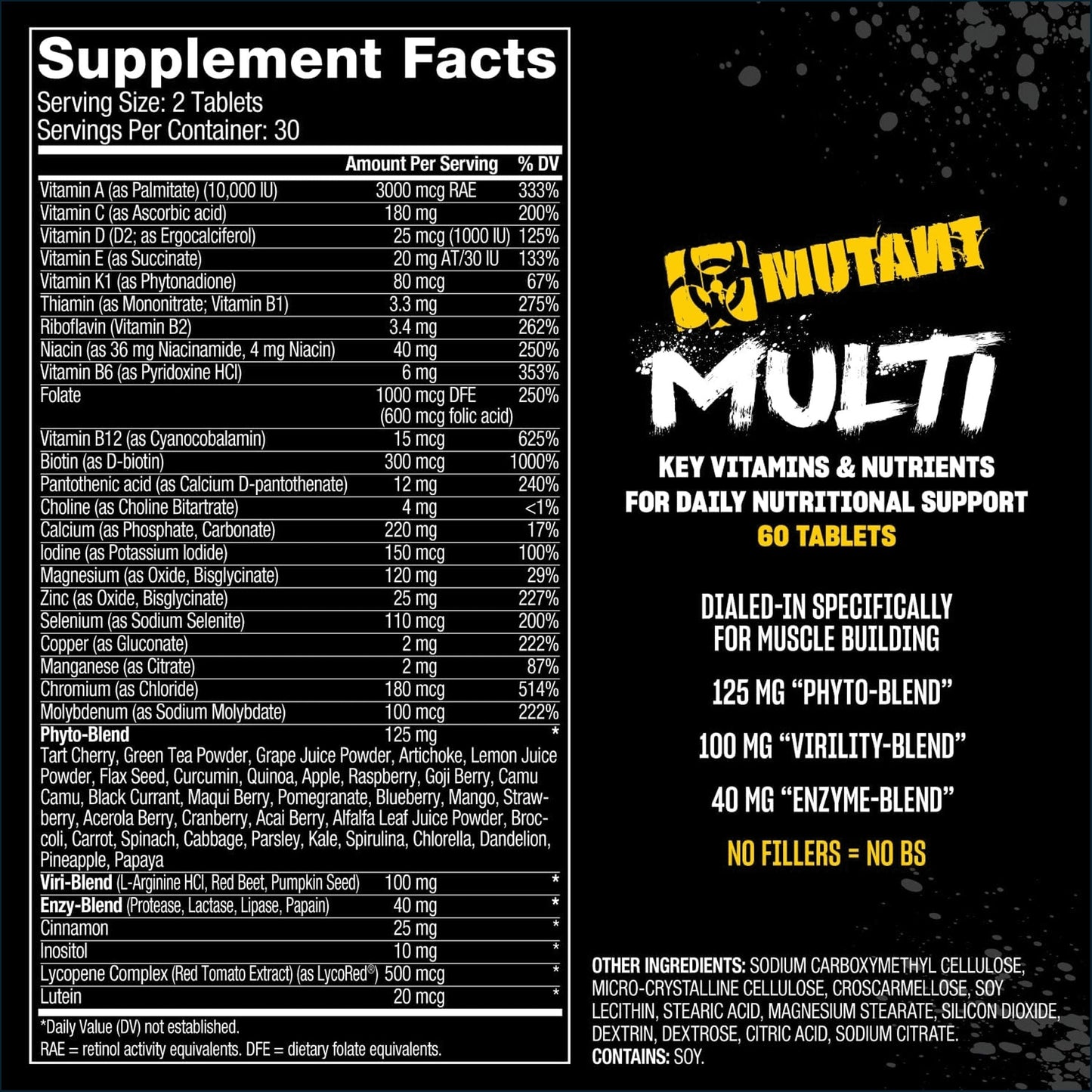 Mutant Multi, 60 Caplets