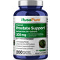 NusaPure Apoyo Prostático Extracto 20:1, 300 mg 200 Cápsulas Vegetales Suplemento Dietético Vegano, No OGM