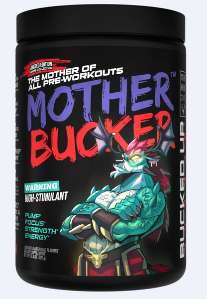 Bucked Up MOTHER BUCKER Fórmula Pre-Entrenamiento de Alto Estimulante - 20 Porciones