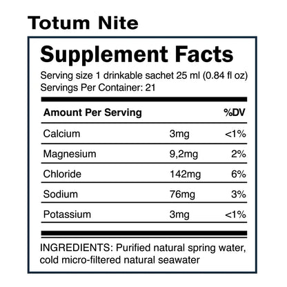 Quinton Totum Nite Isotonic Electrolyte Supplement