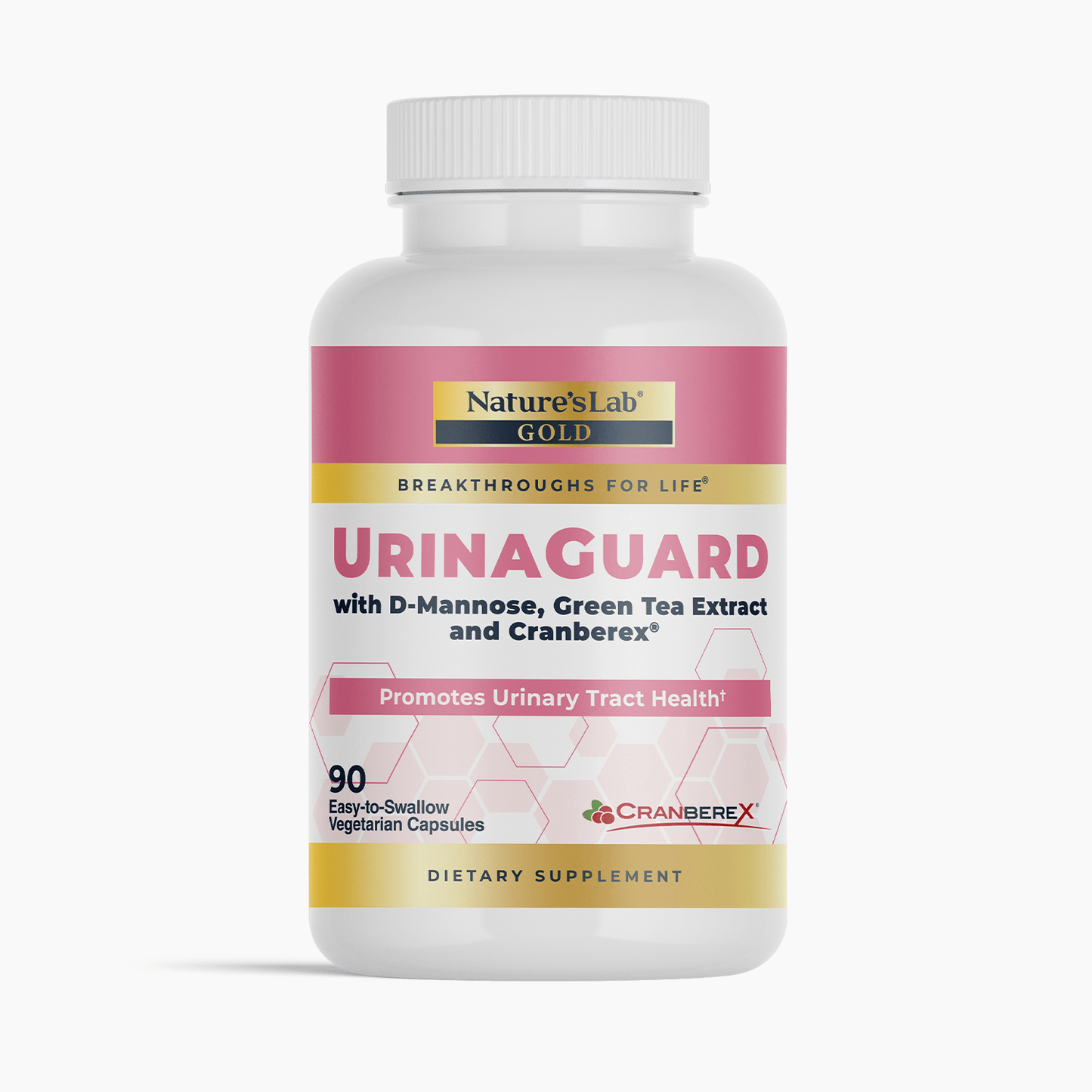 Nature's Lab Gold UrinaGuard - 90 Cápsulas