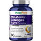 NusaPure Pastillas de melatonina con vitamina B6 - Disolución rápida, aptas para vegetarianos/veganos, sin OMG - 2,5 mg - 60 unidades