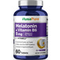 NusaPure Melatonina con Vitamina B6 y Calcio - Apto para Vegetarianos/Veganos, Sin OGM - 5 mg - 60 Comprimidos