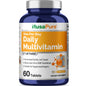 NusaPure Multivitamínico Diario con Estearato de Magnesio Vegetal - Apto para Vegetarianos/Veganos, No OGM - 60 Comprimidos