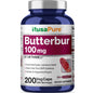 Extracto de Petasita NusaPure 100 mg por cápsula 200 Cápsulas Vegetales (No-OGM, Vegetariano, Vegano)