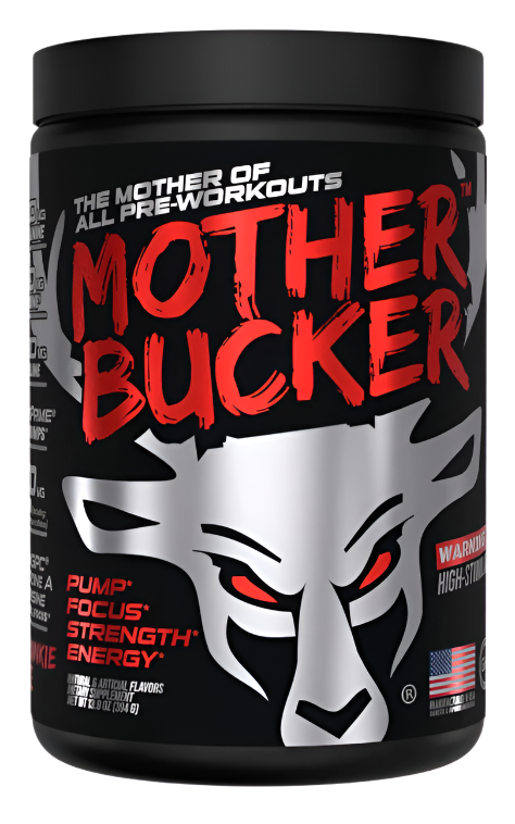 Bucked Up MOTHER BUCKER Fórmula Pre-Entrenamiento de Alto Estimulante - 20 Porciones