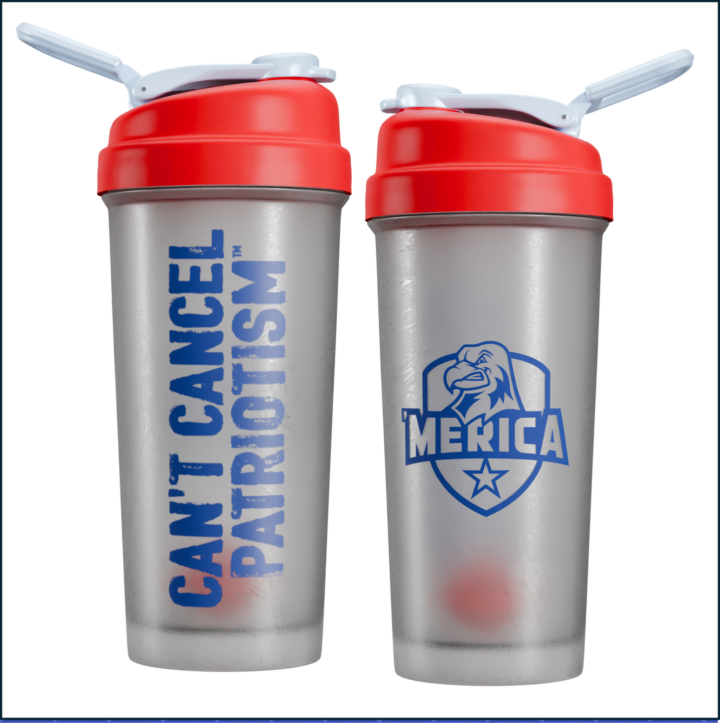 'Merica Labz Can't Cancel Patriotism Shaker, 28oz