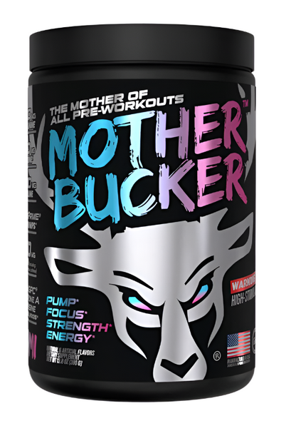 Bucked Up MOTHER BUCKER Fórmula Pre-Entrenamiento de Alto Estimulante - 20 Porciones